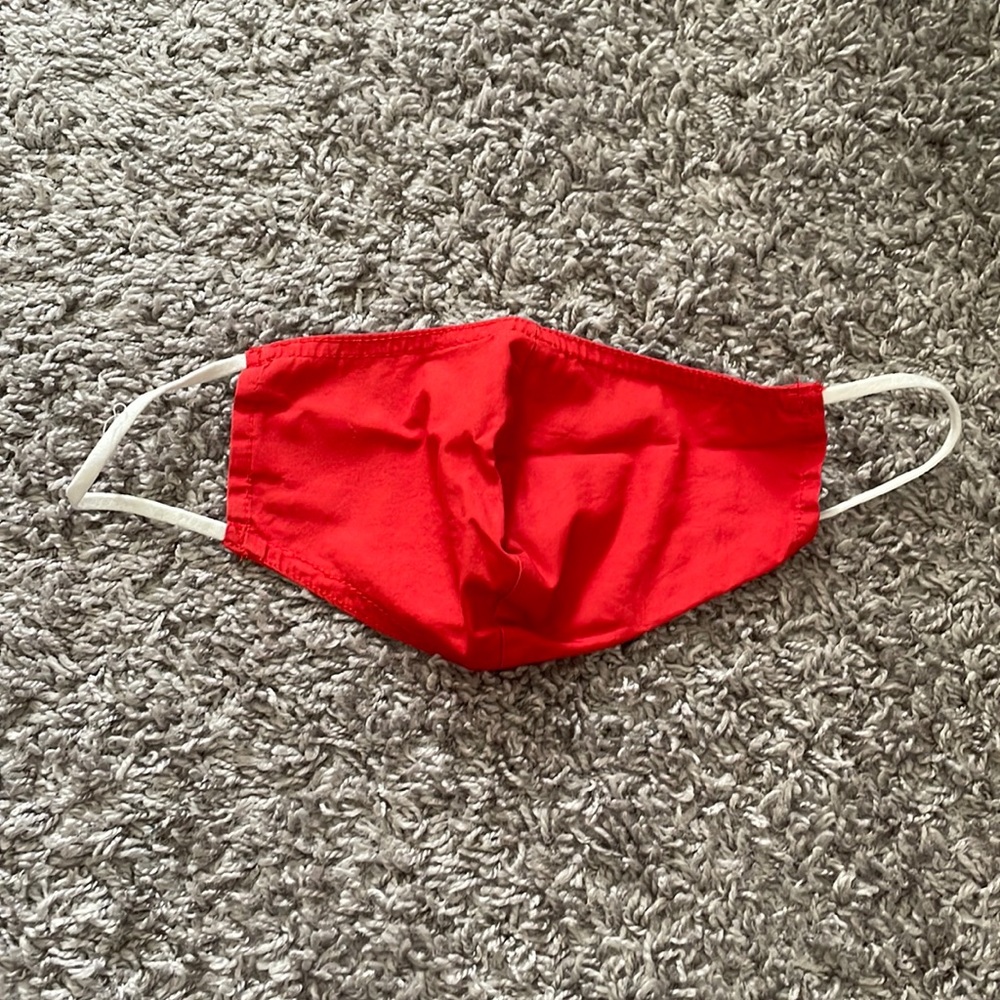 Red Face Mask